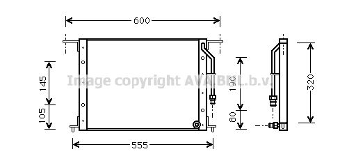 AVA QUALITY COOLING kondensatorius, oro kondicionierius MT5120